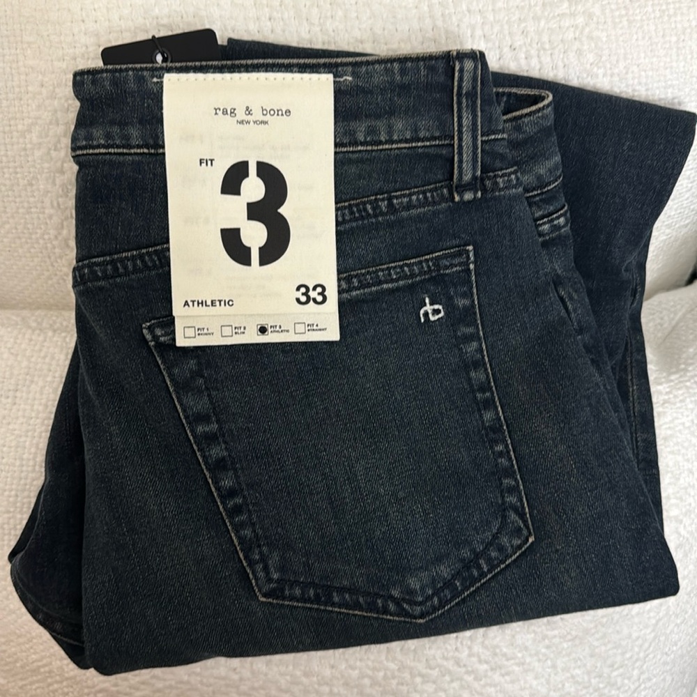 Rag & Bone Men’s Fit 3 Jeans NWT size 33